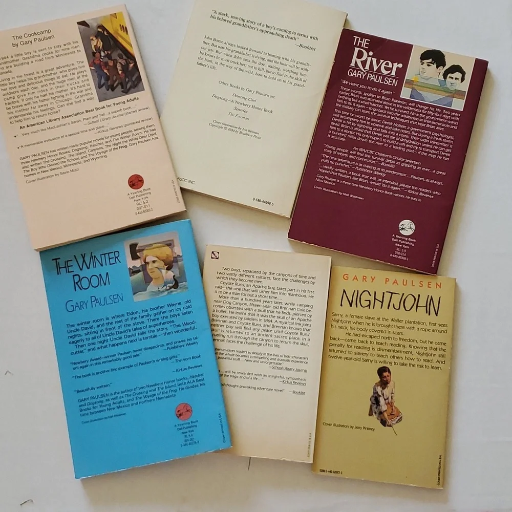 Chapter Book Set - Gary Paulsen - 6 Books
